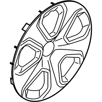 Ford LB5Z-1130-A Cover - Wheel