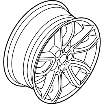 Ford LB5Z-1007-L Wheel Assembly