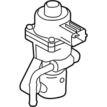 Ford 1S7Z-9D475-A Valve - Exhaust Gas Recirculation