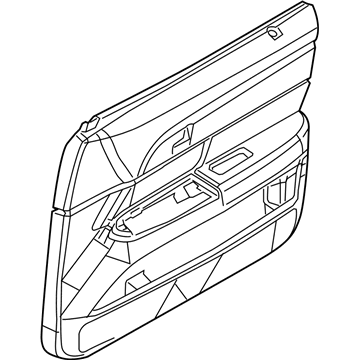 Mercury AW3Z-5423942-CA Panel Assembly - Door Trim