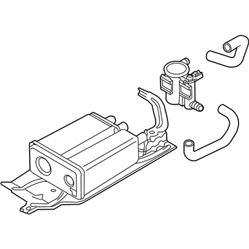 Ford 7T4Z-9D653-B Cannister - Fuel Vapour Storage