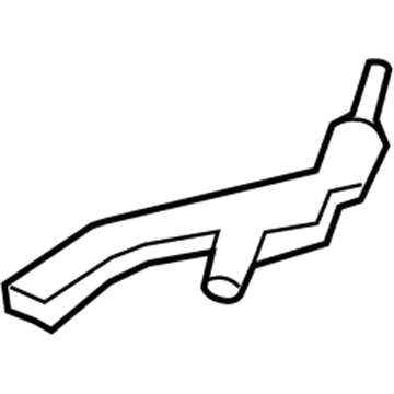 Lincoln 6H6Z-16796-A Hinge Assembly - Hood