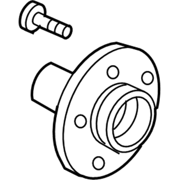 Ford 8L8Z-1104-A Hub Assembly - Wheel