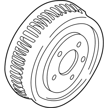 Ford YF1Z-1V126-B Drum - Brake