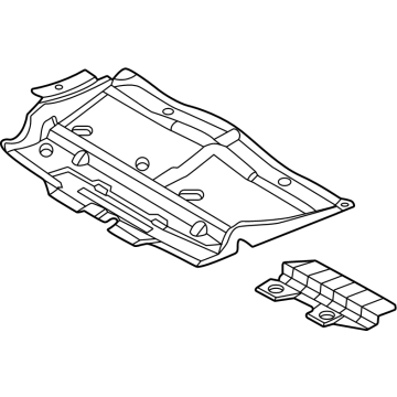 Ford JL1Z-7222-C Rear Shield