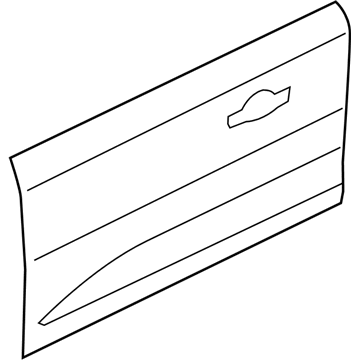 Lincoln EJ7Z-7820200-A Panel Assembly - Door - Outer