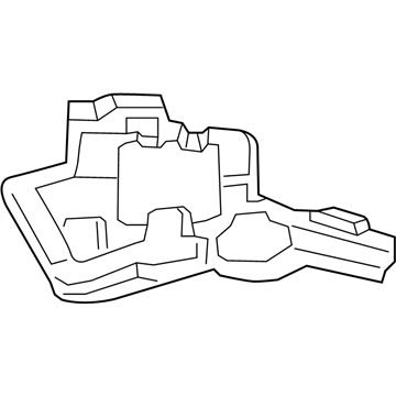 Ford FT1Z-14D189-B Bracket, Driver Side FT1Z-14D189-B Ford Bracket, Driver Side Illustration 1 of 1