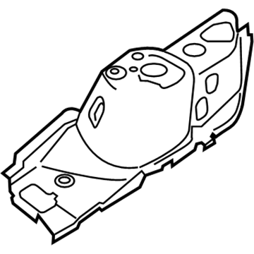 Ford AV6Z-16054-A Apron Assembly - Front Fender