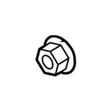 Ford -W704370-S442 Nut And Washer Assembly - Hex.