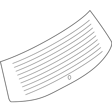 Ford GN1Z-5842006-C Glass - Back Window