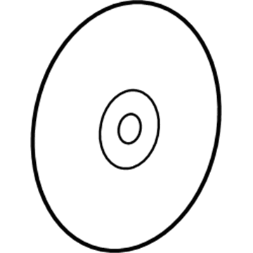 Mercury 9G1Z-10E987-DA Disc - Navigation Map
