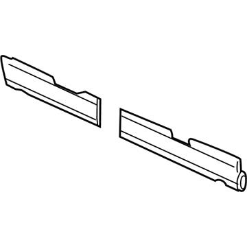 Ford 1W6Z-7620402-AA Reinforcement