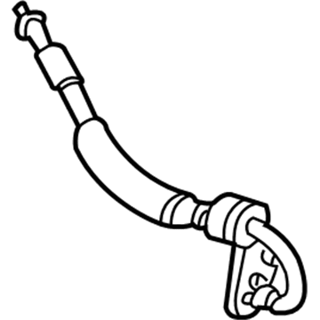 Ford JU2Z-19D734-F Tube - Compressor To Manifold