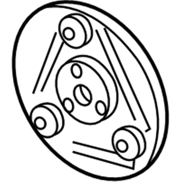 Ford 6F1Z-19D786-A Clutch Assembly - Compressor