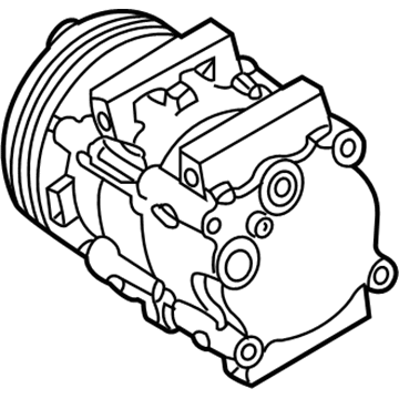 Ford 4F2Z-19703-AB Compressor Assembly