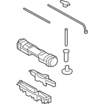 Lincoln 7L1Z-17080-B Jack Assembly - Lifting