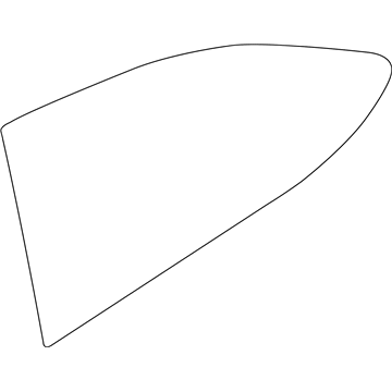 Ford 8S4Z-6329710-A Glass - Quarter Window