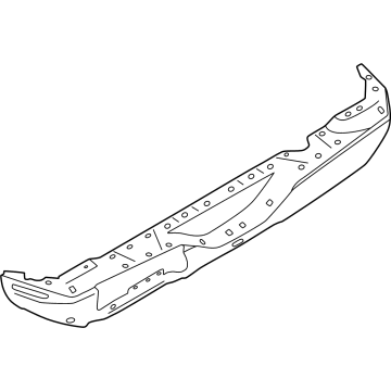 Ford M2DZ-17906-BB Bumper Assembly - Rear M2DZ-17906-BB Ford Bumper Assembly - Rear Illustration 1 of 1