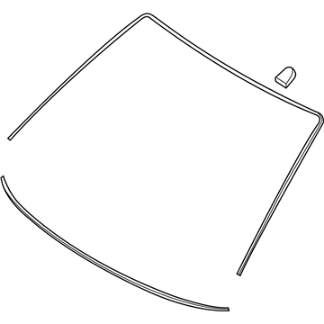 Ford 8S4Z-5403100-A Glass - Windscreen