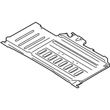 Ford DG9Z-10732-D Tray Assembly - Battery - Less Support