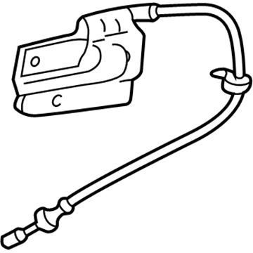 Mercury 3F2Z-1626680-CAA Handle