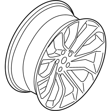 Lincoln LC5Z-1007-D Wheel Assembly