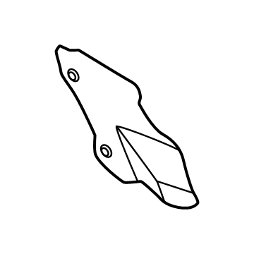 Ford JL1Z-7827458-A Shield - Water Splash