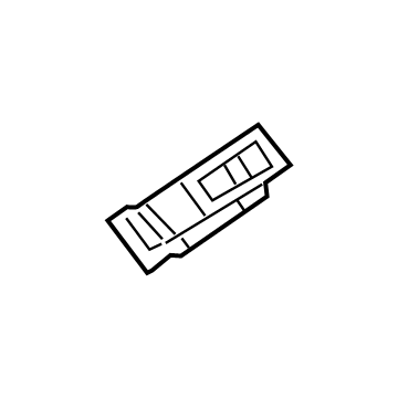 Lincoln DS7Z-54404A42-B Plate - Door Lock Striker