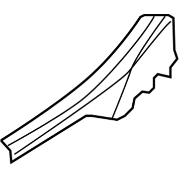 Lincoln 6E5Z-5413228-AAC Plate - Door Scuff