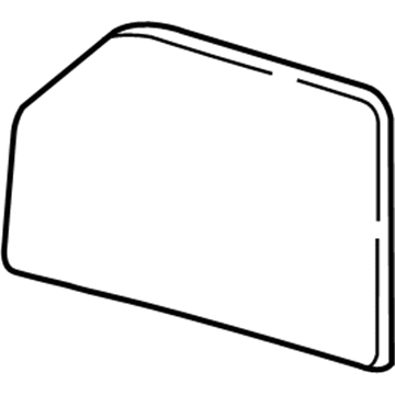 Ford FL3Z-17K707-AE Glass Assembly - Rear View Outer Mirror