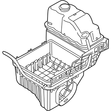 Ford BL3Z-8A080-B Tank Assembly - Radiator Overflow