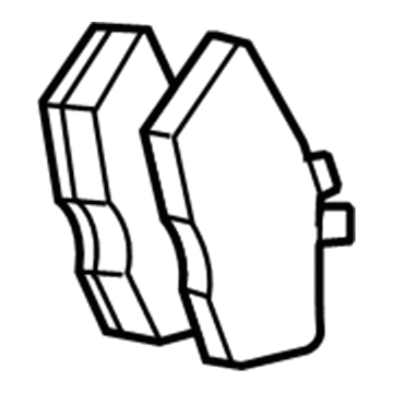 Ford 5U2Z-2V200-D Kit - Brake Shoe And Lining