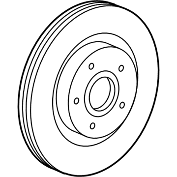 Ford 5U2Z-1V125-GD Rotor Assembly