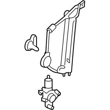 Ford Escape Window Regulator - AL8Z-7823201-A