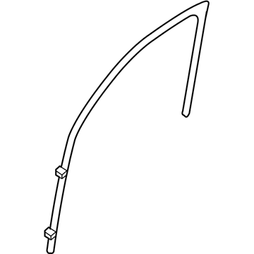 Ford Window Run - 8L8Z-7821546-B