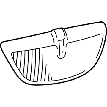 Lincoln 6W1Z-8200-AA Grille Assembly - Radiator