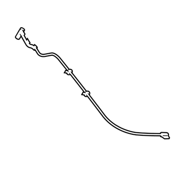 Ford Crown Victoria Hood Release Cable - 6W1Z-16916-A