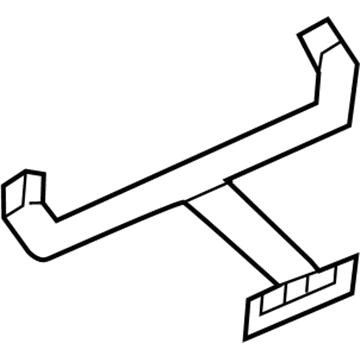 FA1Z-18E244-A Ford Receiver Support Bracket Illustration 1 of 1