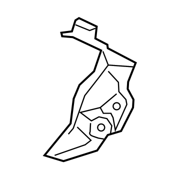 Lincoln L1MZ-9Y427-A Shield - Exhaust Manifold Heat