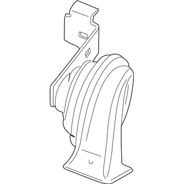 Mercury 9L8Z-13832-B Horn Assembly