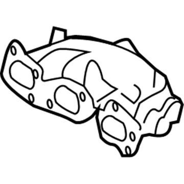 Mercury 7E5Z-9430-BA Manifold Assembly - Exhaust