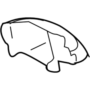 Mercury 9L8Z-5E258-B Shield