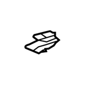 Ford 9L8Z-5G215-A Catalytic Converter Lock Nut 9L8Z-5G215-A Ford Catalytic Converter Lock Nut Illustration 1 of 1