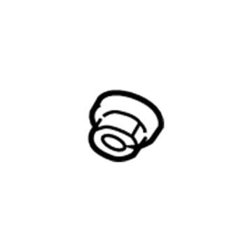 Mercury -W701706-S440 Nut - Adjusting Screw
