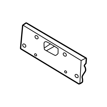 R2TZ-17A385-UC Ford Bracket - License Plate Illustration 1 of 1