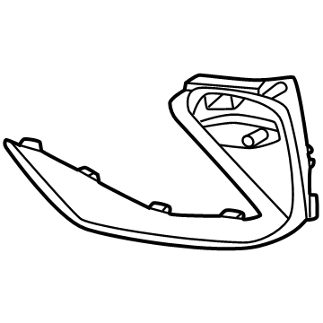 R2TZ-15266-AA Ford Bracket - Fog Lamp Illustration 1 of 1