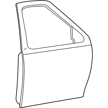 Lincoln F85Z-7820124-AB Door Assembly - Front