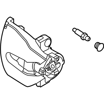 Ford CV6Z-2B121-A Caliper Assembly - Brake - Less Pad
