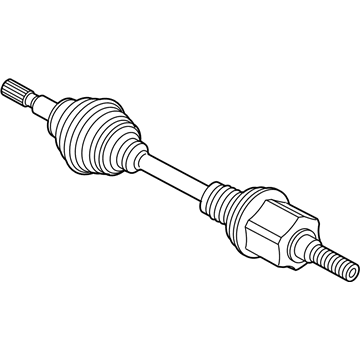 Lincoln G3GZ-3B437-B Shaft - Front Axle