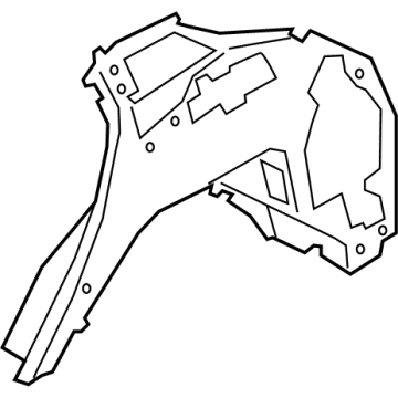 Ford LJ6Z-7827864-A Panel Assembly - Body Side Inner